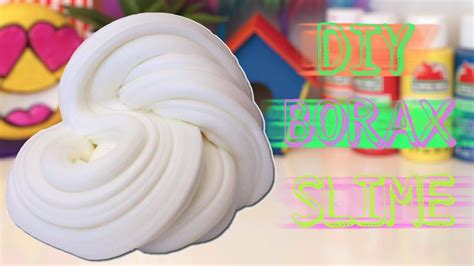 Diy Borax Slime How To Make The Best Ultimate Borax Slime Youtube