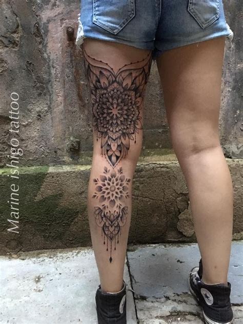 Calf Tattoos For Women Back Of Leg Tattoos Thigh Tattoos Women