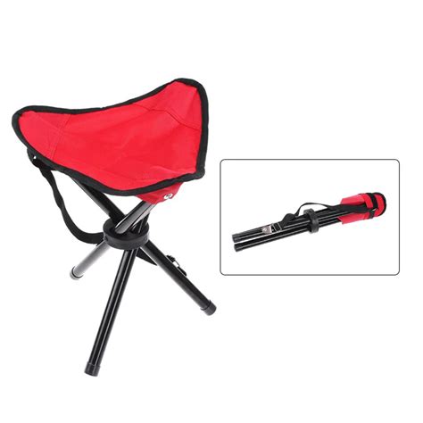 2018 Ultralight Portable Folding Chairs Tripod Chair Camping Fishing