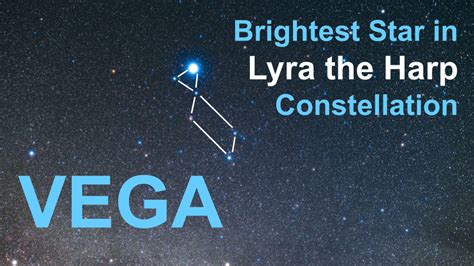 Vega The Brightest Star In The Lyra The Harp