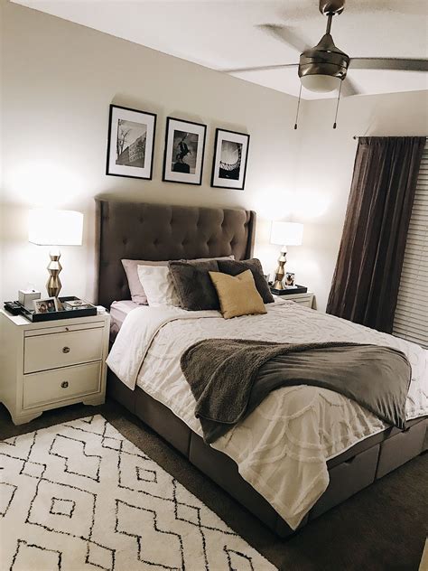 Grey Bedroom Furniture With Gold Accents Design Corral