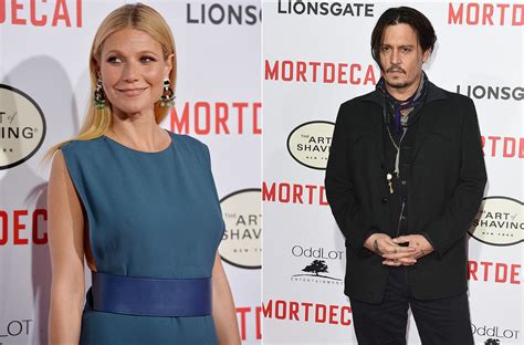 Gwyneth Paltrow E Johnny Depp Lançam Filme Notícias Cinema Br