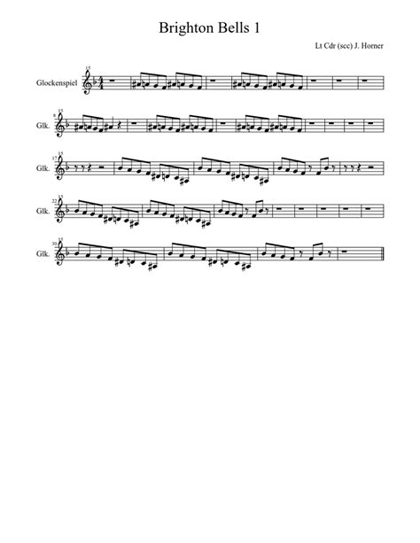 Brighton Bells And Bell Lyre Sheet Music Download Free In Pdf Or