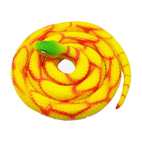 Hapeisy Realistic Fake Snakes Rubber Snakes Toys For Pranks Halloween