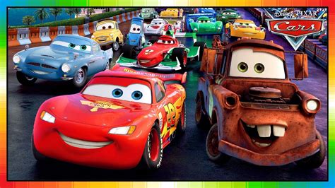 Cars 2 English All Characters Mcqueen Mcmissile The Cars Part