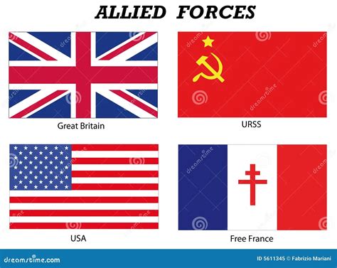 World War Allies And Axis Flags A Historical Overview