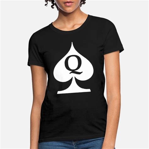 shop queen of spades t shirts online spreadshirt