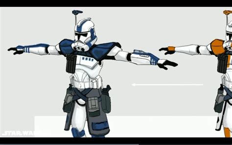 Picture 2 Clone Wars Season 3 Arc Trooper Designs Armor Is Flickr