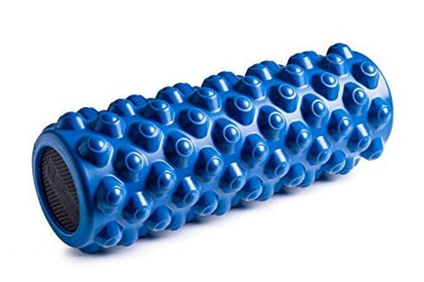 Fitness Innovations High Density Extra Firm Foam Roller With Trigger Points For Deep Tissue