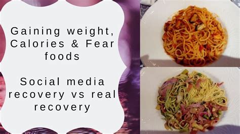 Anorexia Recovery Weight Gain Calorie Counting Fear Food Social