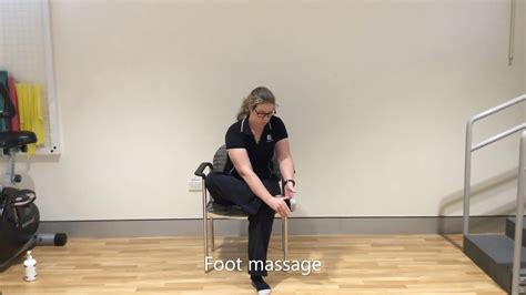 Exercises And Self Massage Techniques For Lower Limb Lymphoedema Youtube