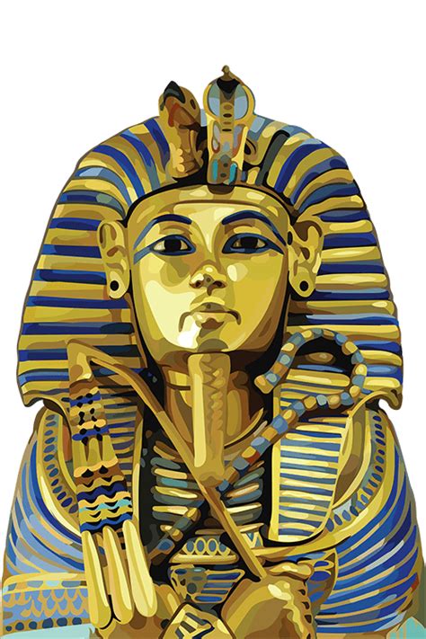 Descargar Faraón Tutankhamun Png Transparente Stickpng
