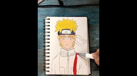 My Time Lapse Drawing Of Naruto Sage Mode Naruto Shippuden Inspired By
