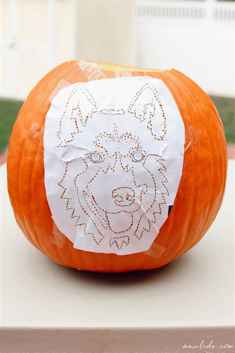 Pumpkin Carving // 24 Free Dog Breed Stencils - Ann Le Do
