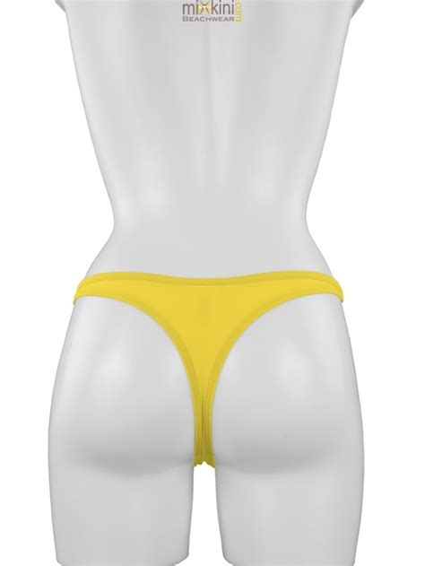 String Bikini Gelb Jetzt String Tanga Gelb Kaufen Mixkini Beachwear