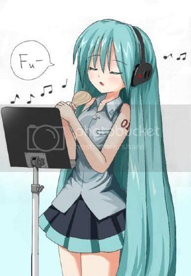 K Chans Blog O M G Miku With Her Hair Down