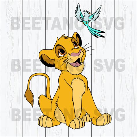 Lion Kings Svg Simba Svg Files Disney Svg Lion King Cutting Files
