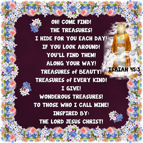 ♥ Treasures ♥ Lord Jesus Christ Names Of Jesus