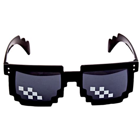 Deal With It Glasses 8bits Mosaic Pixel Sunglasses Men Women Party Eyewear Retro Ebay