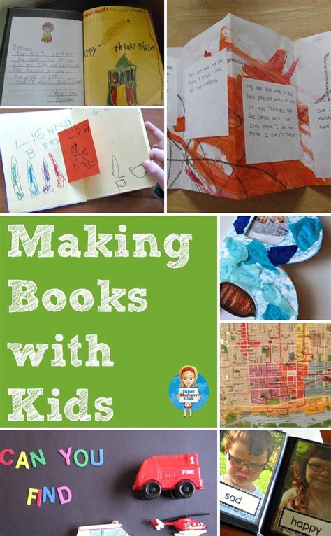Parents can put this on the refrigerator and as the children read a book, they can simply. 10 Super Fun Ideas for Making Books with Kids | Book ...