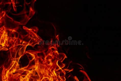 Abstract Flame Fire Flame Texture Background Tongues Of Fire On A