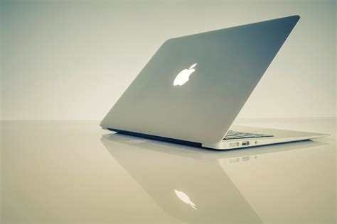 Free Images Laptop Computer Macbook Mac Apple Table Wing Light