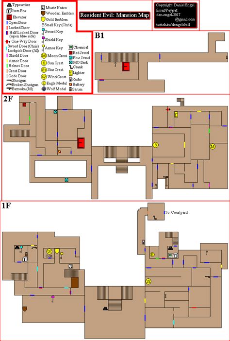 Resident Evil Mansion Map Zip Code Map