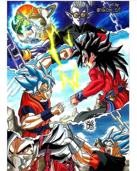 The cast of characters who appear in dragon ball heroes. Pin de Personaje Uno em Dragón Balll super | Dragon ball ...