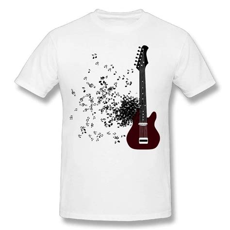 Golden Guitar Music T Shirt Sr01 Music Tshirts
