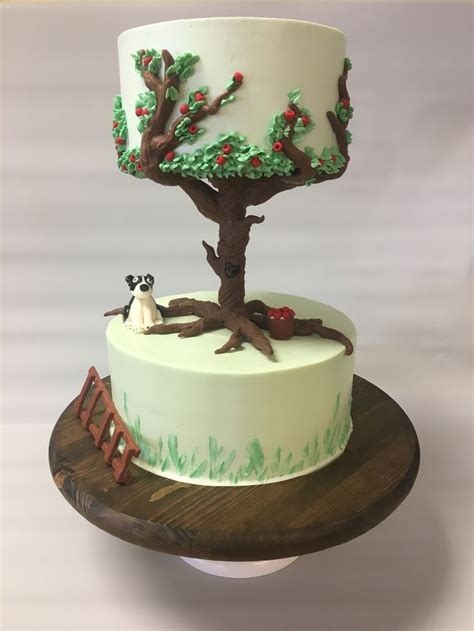 Apple Tree Suspended Cake By Sweet Elegance Of Asheville Nc In 2023