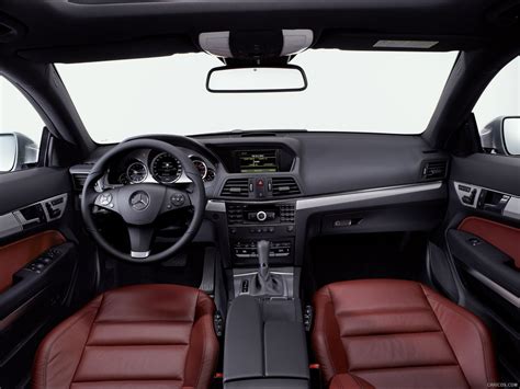 2010 Mercedes Benz E Class Coupe Interior Front Seats View Photo