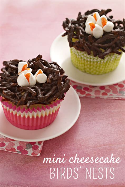 Do you feel like an easter bonnet craft, or an easter bunny craft? Mini Cheesecake Birds' Nests | Kraft What's Cooking | Recipe | Easter recipes, Easter cheesecake ...