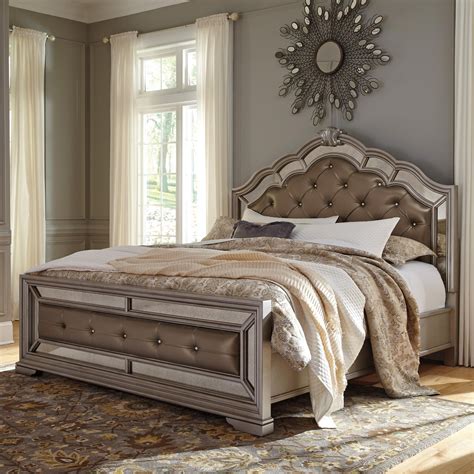 Signature Design By Ashley Birlanny California King Upholstered Bed In