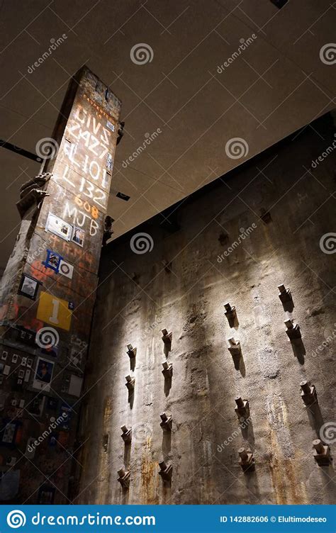 9 11 Memorial Museum New York Editorial Photo Image Of Tourism