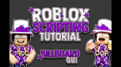 Roblox Scripting Tutorial Billboard Gui Youtube