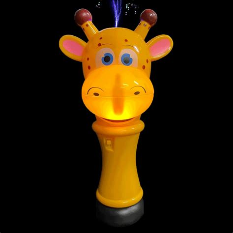 Giraffe Bubble Wand With Sound Everything Glows