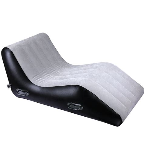 Sex Furniture Inflatable Chair Toughage Soft Sex Wedge Sofa Adult Game