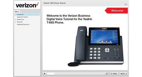 Yealink T48s Tutorial Verizon Business Digital Voice