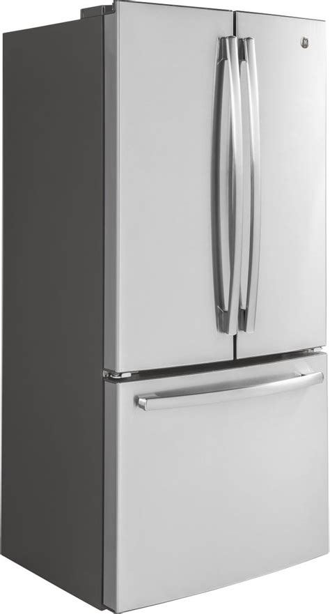 Ge® 186 Cu Ft Stainless Steel Counter Depth French Door Refrigerator