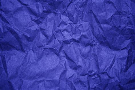 Crumpled Blue Paper Texture Picture Free Photograph Photos Public