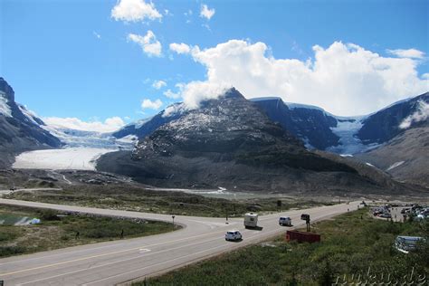 Columbia Icefields Athabasca Glacier Jasper National Park Alberta