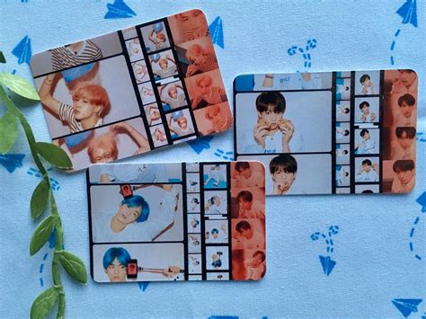 BTS Photocards Map Of The Soul Persona Version 1 Kpop Selca Etsy