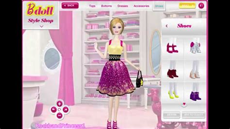 Barbie Games Dress Up Games Barbie B Doll Maker Game Youtube