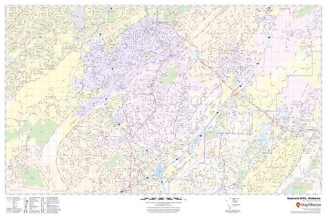 Vestavia Hills Map Alabama