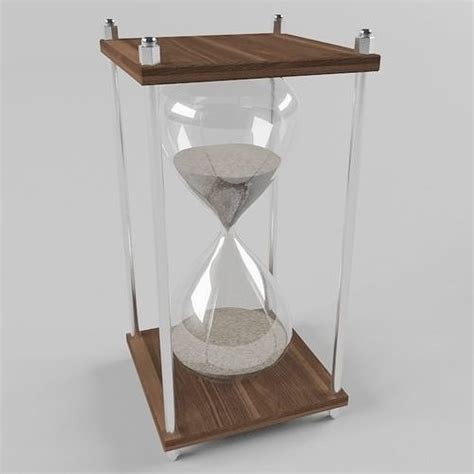 Hourglass Sand 3d Model Cgtrader