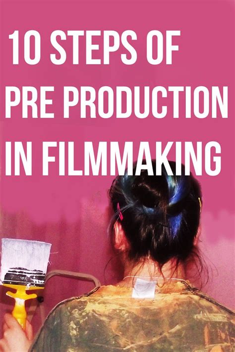10 Steps Of Pre Production In Film A Look At The Stages I Took Whilst