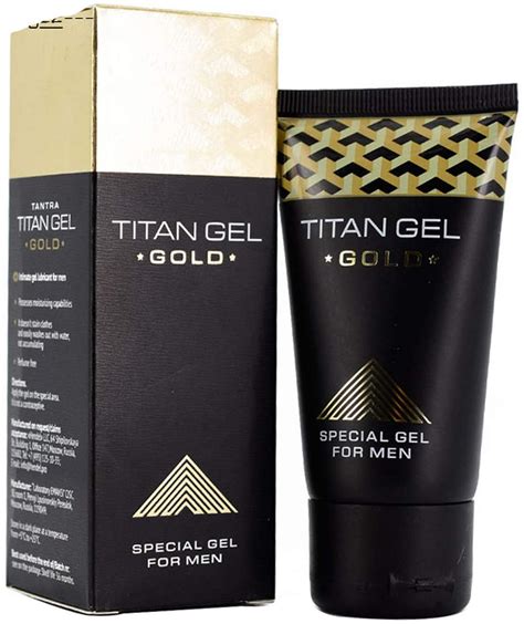 Titan Gel Gold Lubricant Penis Enlargement Jelqing Cream Aussie Direct Supply