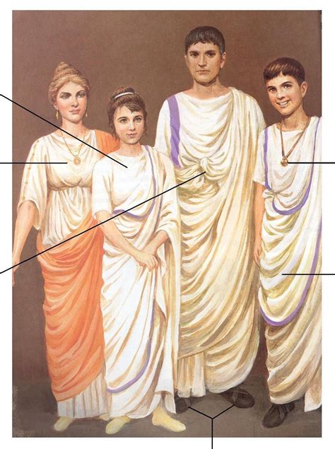 Ancient Men And Women Roman Clothes Roman Fashion Ancient Rome