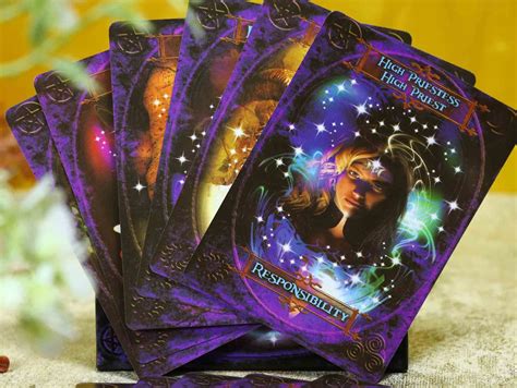 Witches Oracle Deck Witches Wisdom Oracle Cards Tarot Etsy