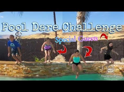 Pool Dare Challenge Youtube